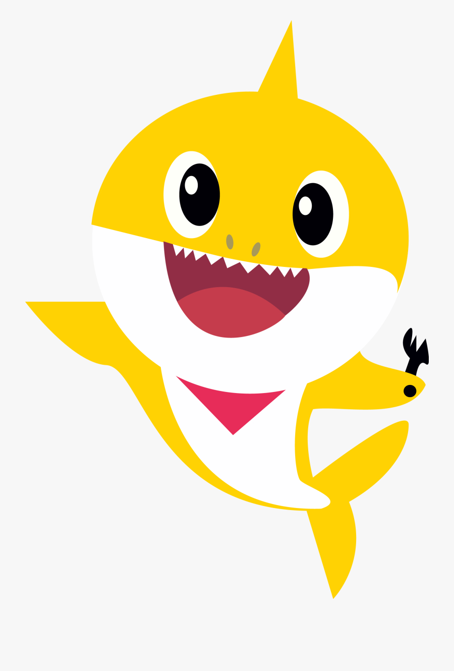 900x1330 Pinkfong Baby Shark Yellow, Free Transparent Clipart, Phone