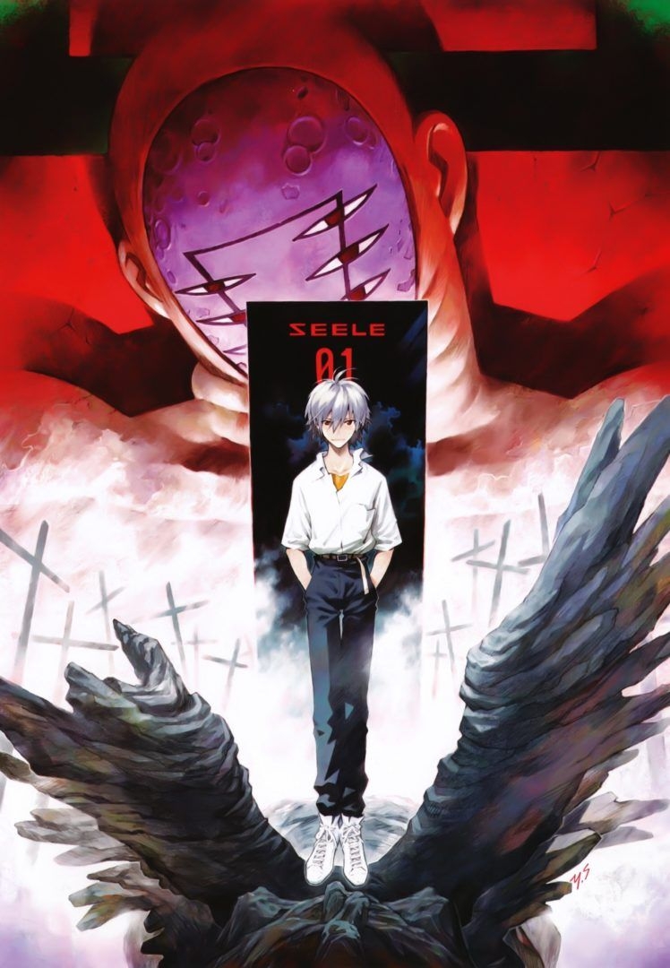 750x1080 neon, Genesis, Evangelion, Kaworu, Nagisa, Seele Wallpaper HD, Phone