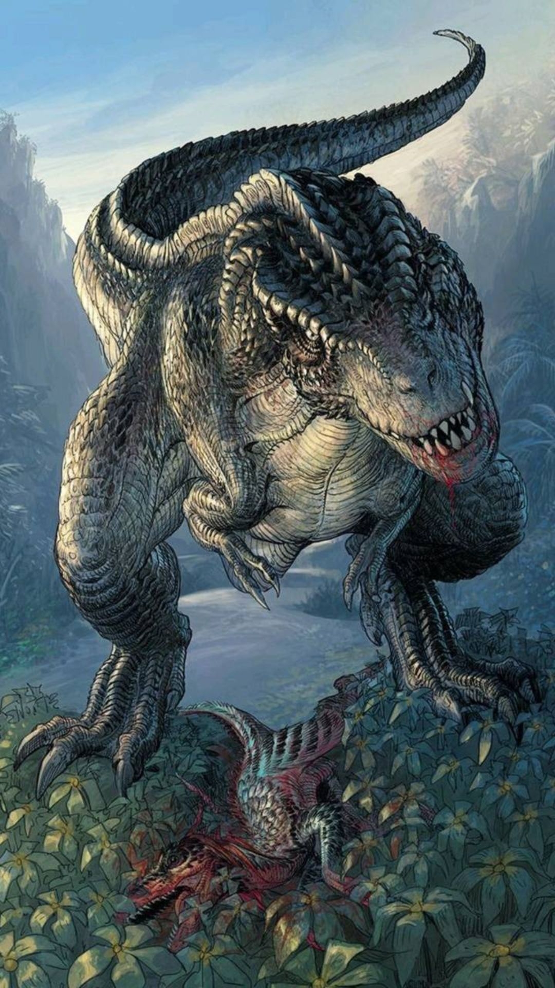 1080x1920 Dinosaur Wallpaper, Phone