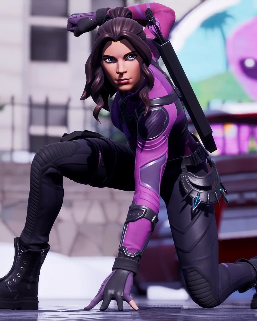 870x1080 Kate Bishop Fortnite wallpaper, Phone