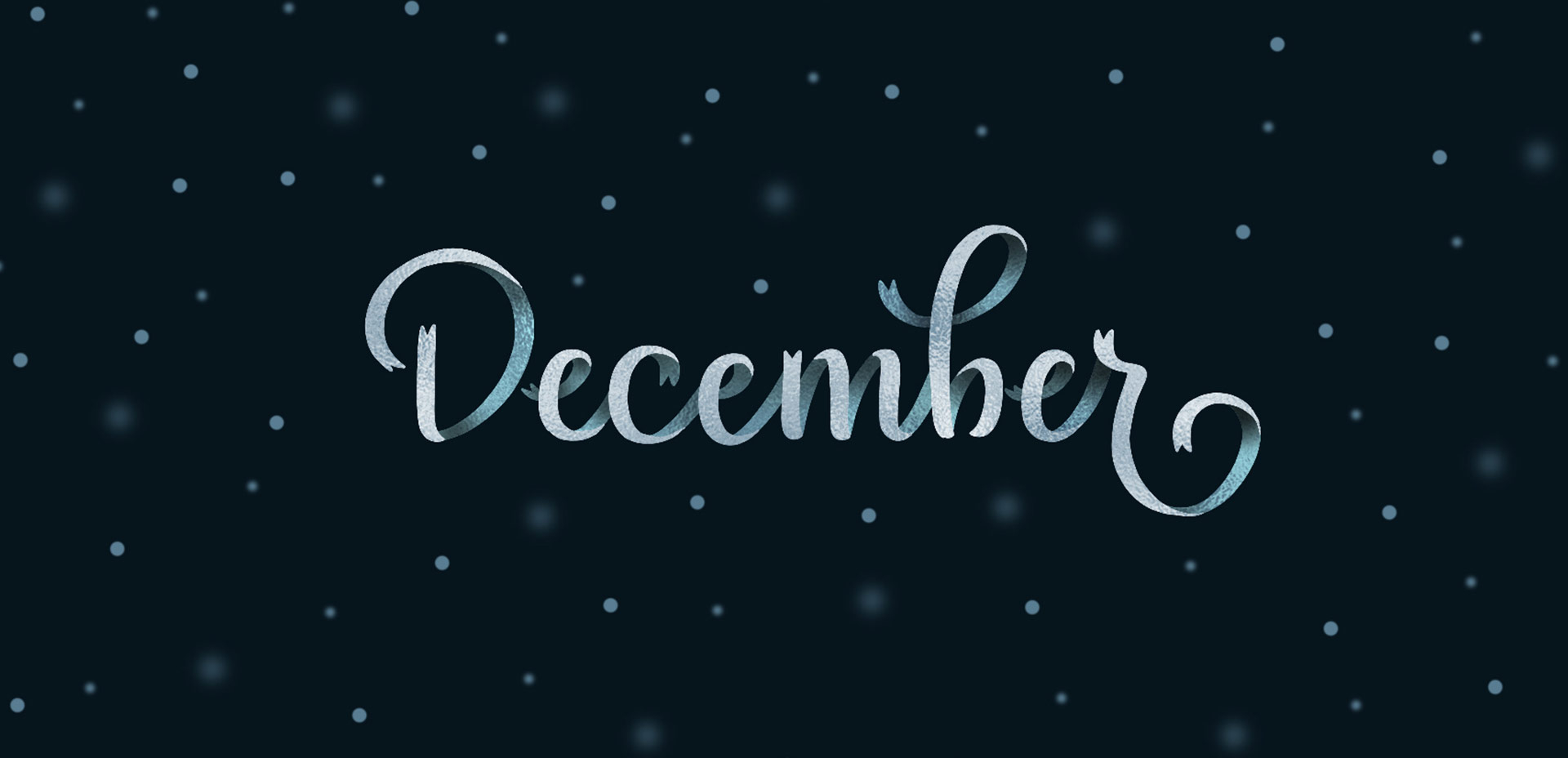 1920x930 December Wallpaper, Dual Screen