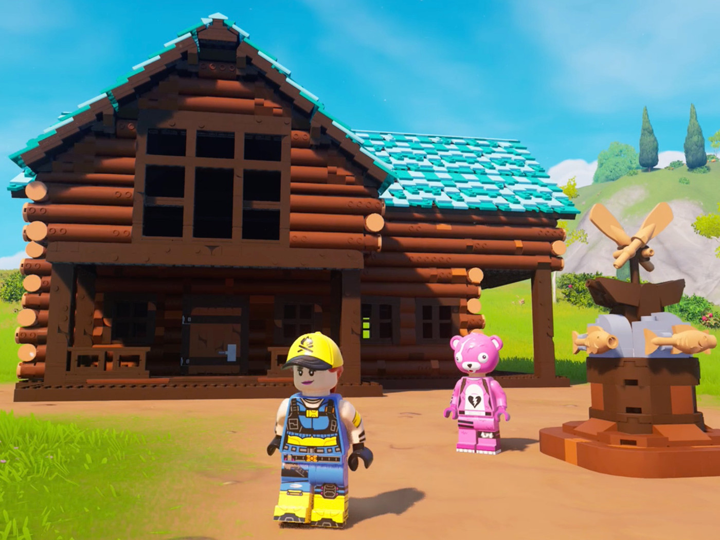 1400x1050 How to build and upgrade a village in Lego Fortnite, Desktop