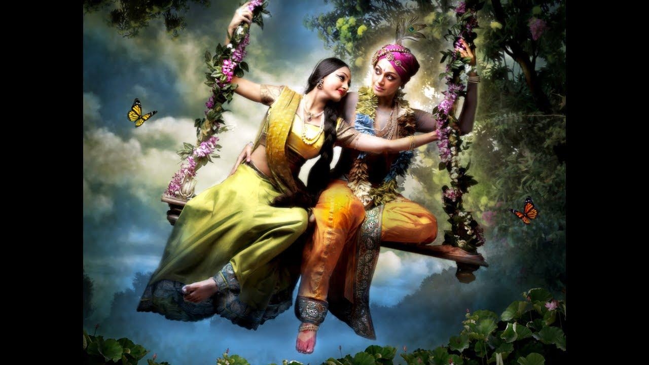 1280x720 RadheKrishna love status on whatsapp. radhe krishna love pic, Desktop