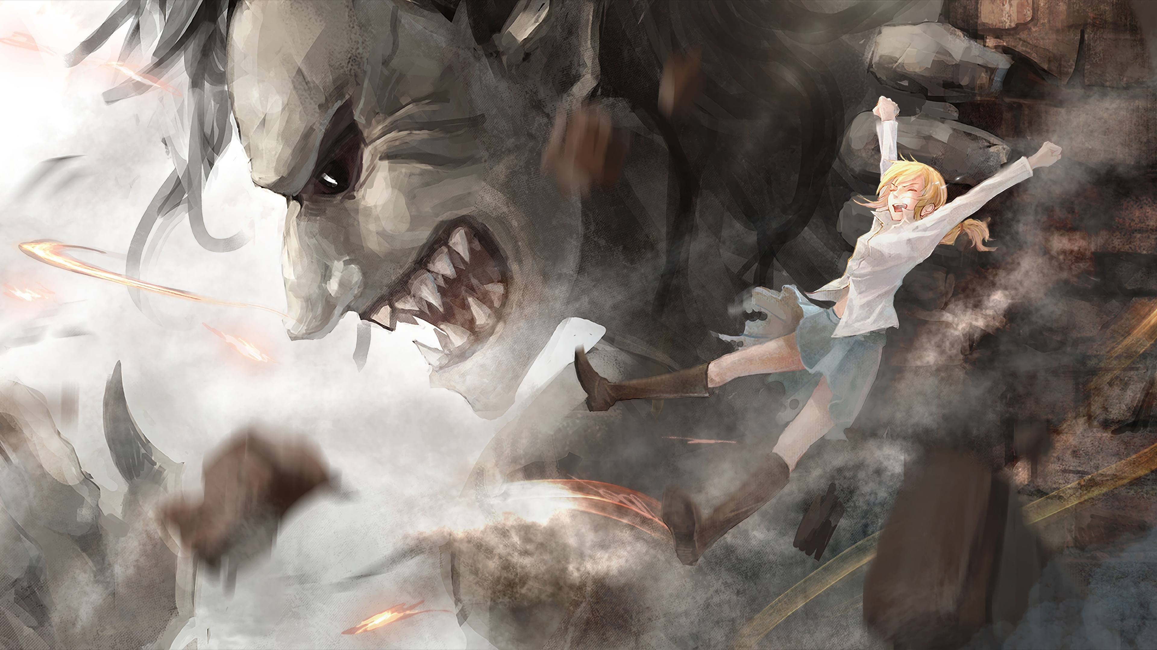 3840x2160 Ymir, Krista Lenz, Attack on Titan, 4K wallpaper. Mocah HD Wallpaper, Desktop