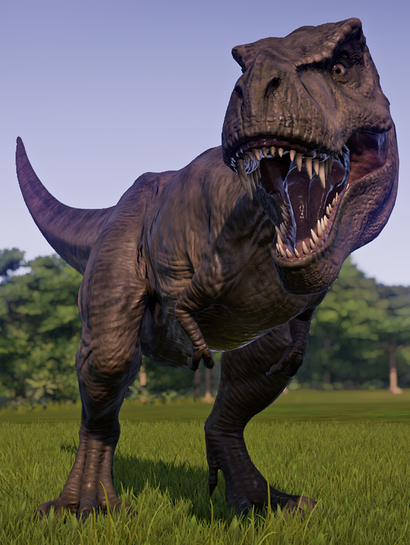 820x1080 Tyrannosaurus. Jurassic World Evolution, Phone