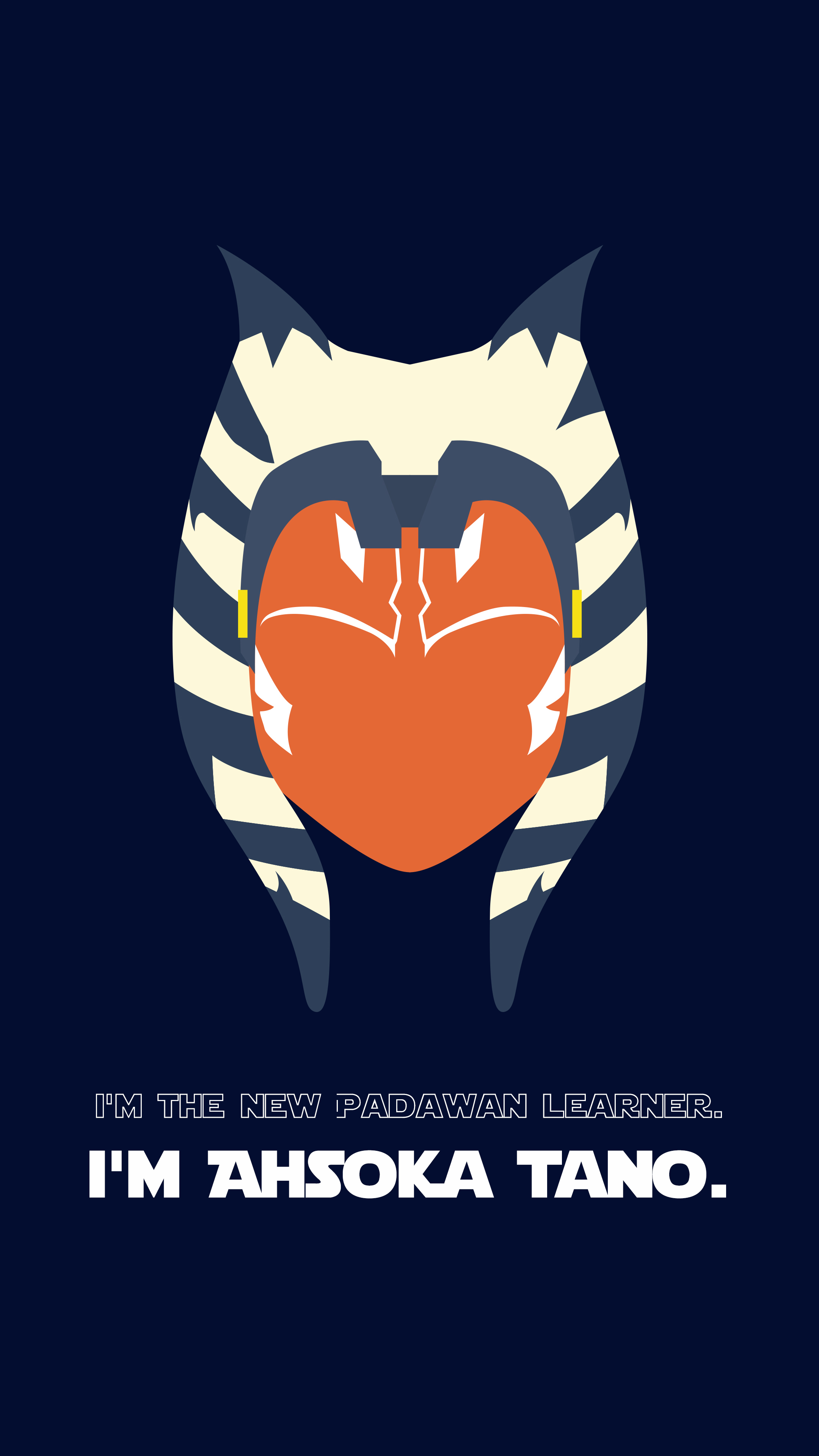 2160x3840 Another Ahsoka Tano wallpaper, this time from the latest season. Really happy how it turned out. (link to desktop and other versions in the comments), Phone