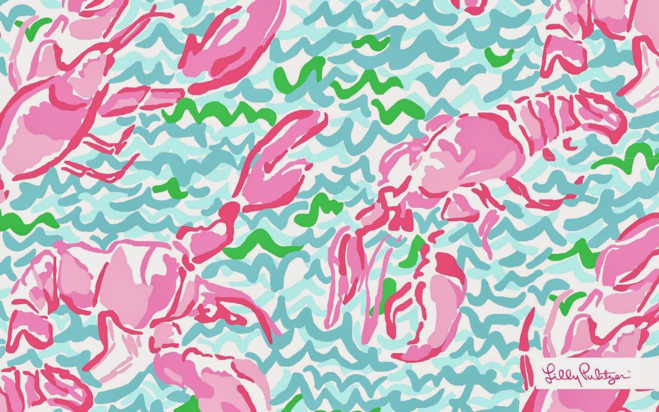 2200x1380 Pink And Blue Preppy Wallpaper, Desktop