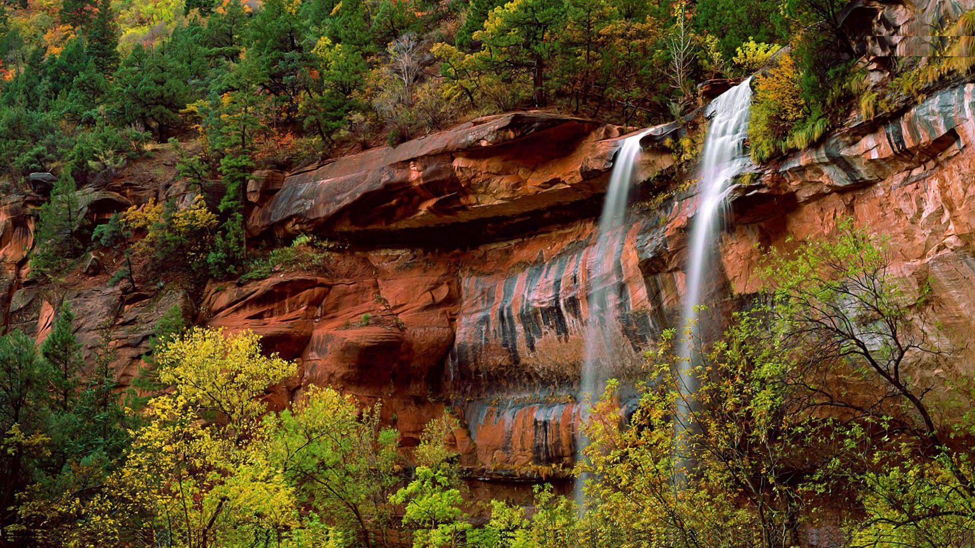 1920x1080 Upper Emerald Pools Hiking Trail, Desktop