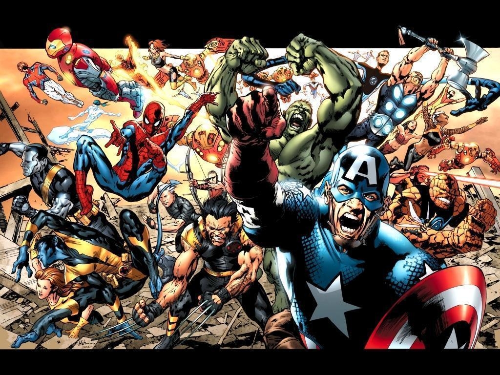 1030x770 Marvel Comics Logo Wallpaper HD Background 9 HD Wallpaper, Desktop