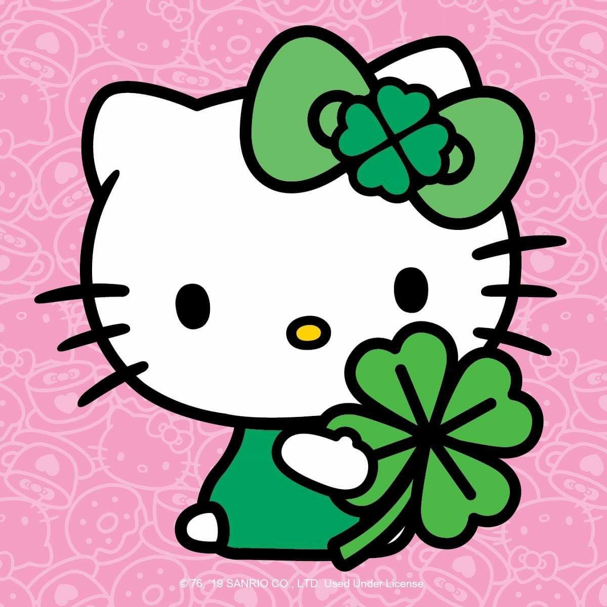 1200x1210 Sweet & Lucky! Happy St. Patrick's Day from The Hello Kitty Cafe, Phone