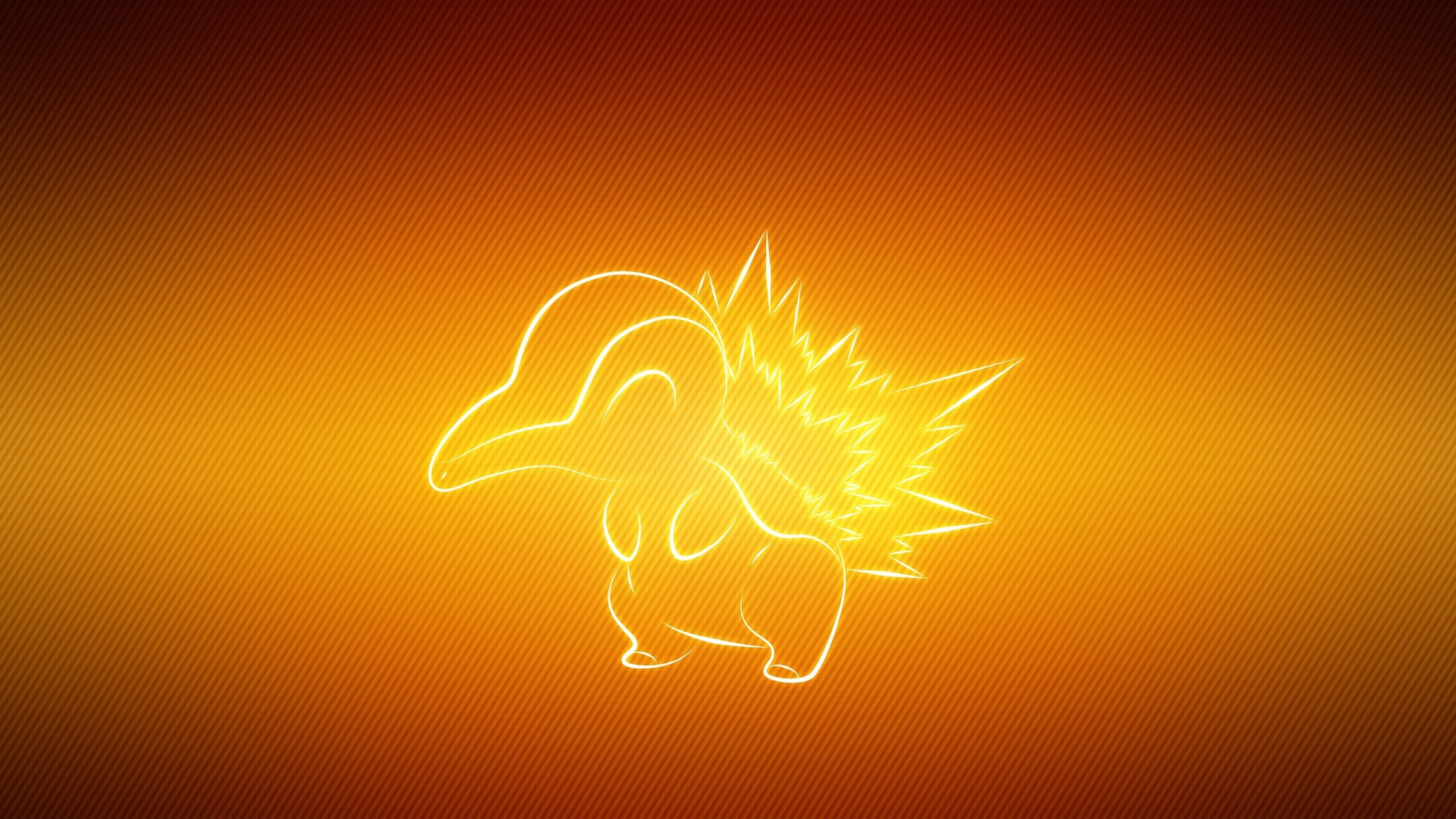 3840x2160 Download Wallpaper  Pokemon, Animal, Cyndaquil 4K Ultra, Desktop