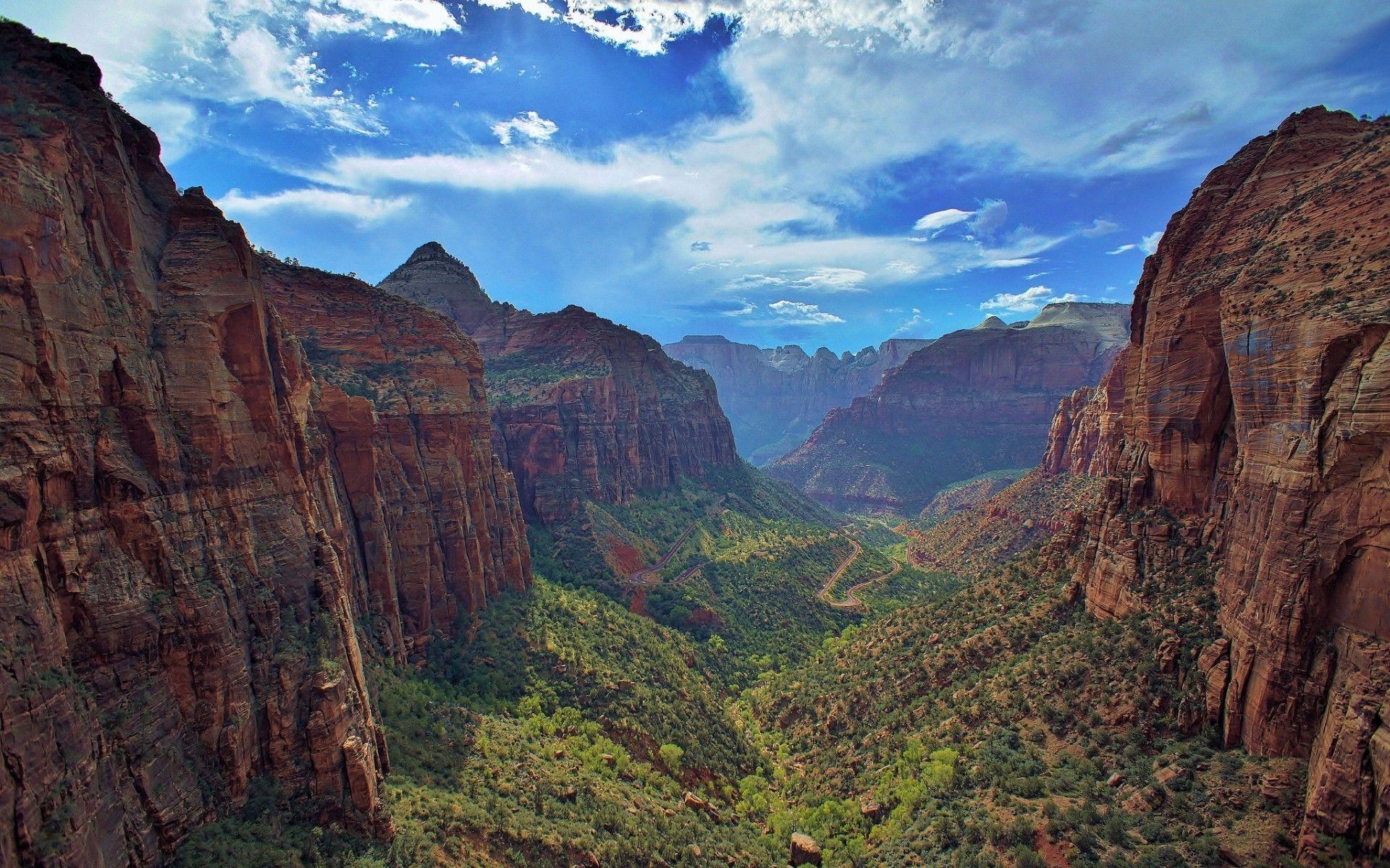 1920x1200 Zion National Park HD Wallpaper, Desktop