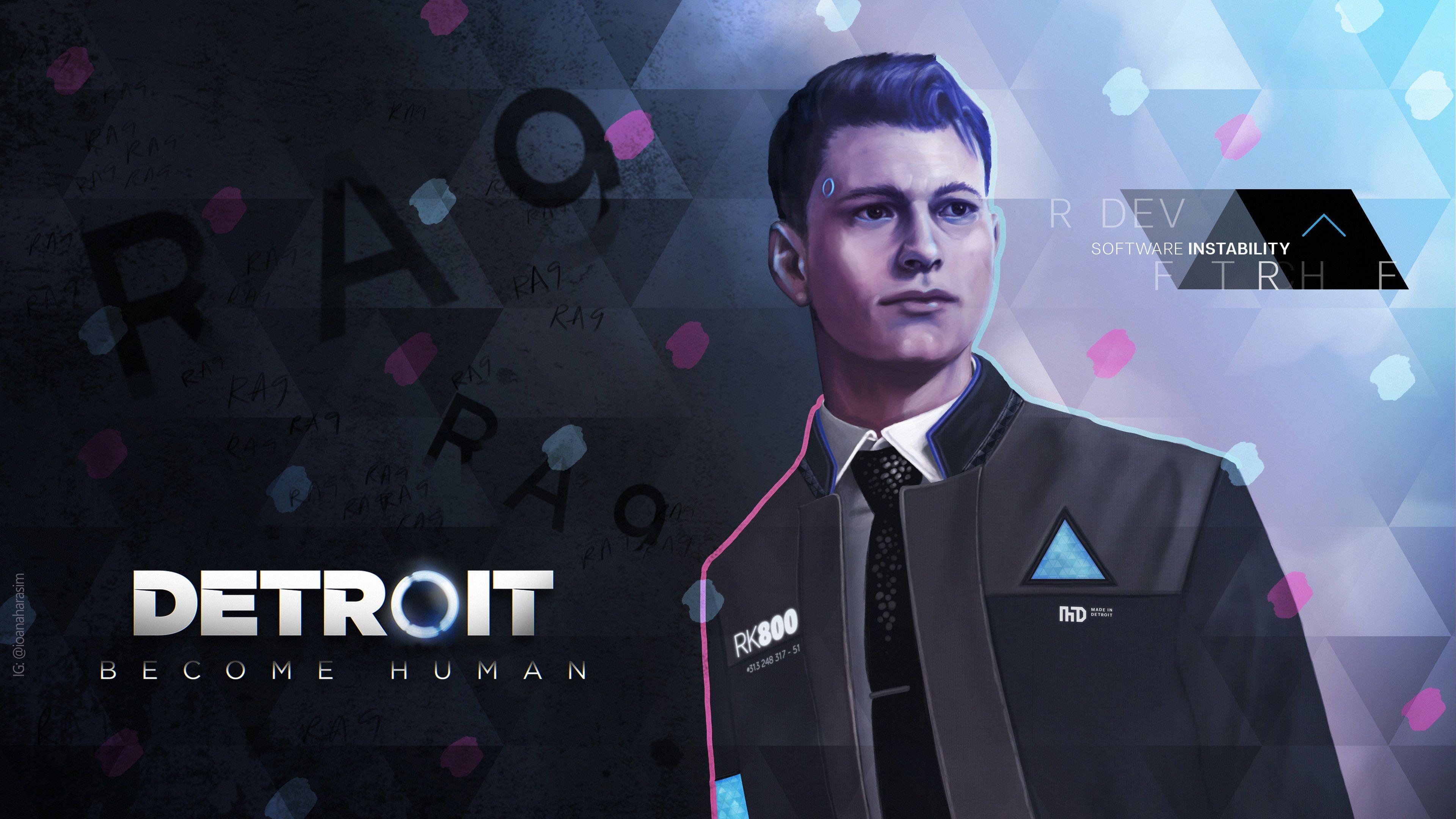 3840x2160 Detroit Become Human Connor Wallpaper Free Detroit Become Human Connor Background, Desktop