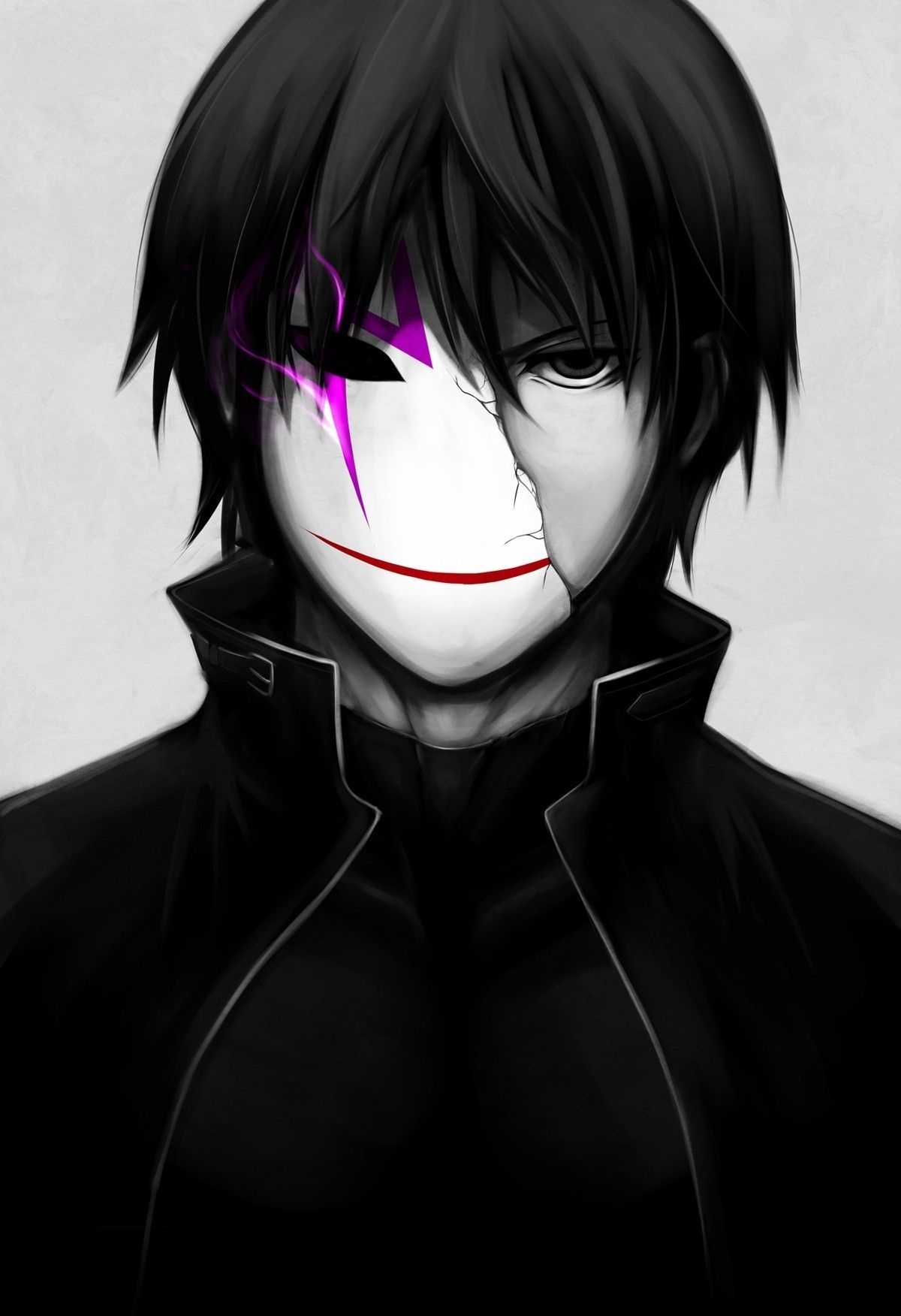 1200x1760 darker than black hei anime  wallpaper Wallpaper HD, Phone