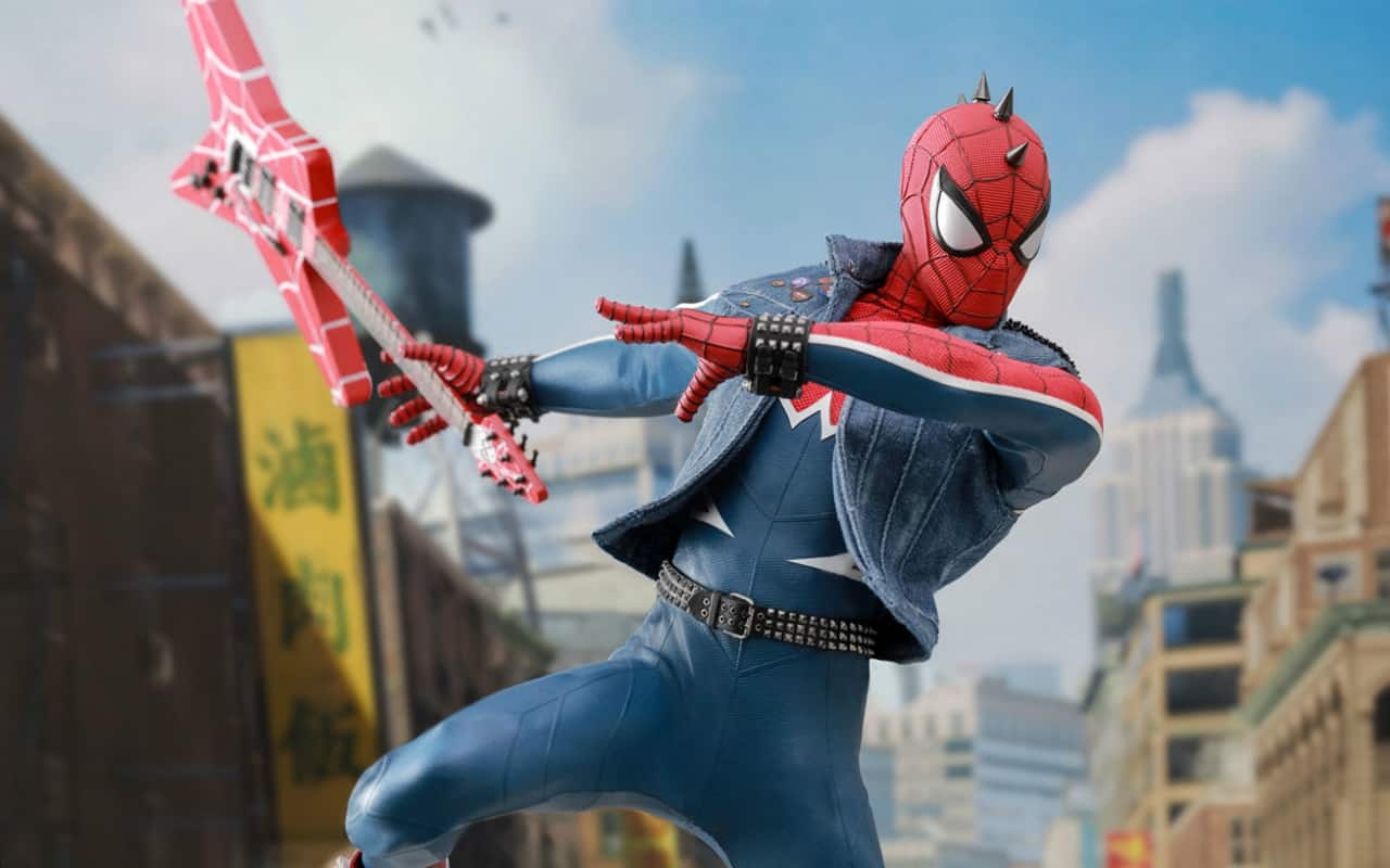 1280x800 Rock Into MARVEL'S SPIDER MAN With Hot Toys' SPIDER PUNK Figure, Desktop