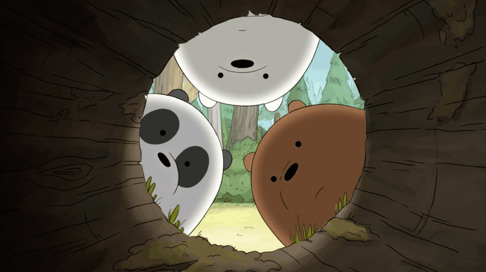 1600x900 We Bare Bears Aesthetic Wallpaper Landscape, Desktop