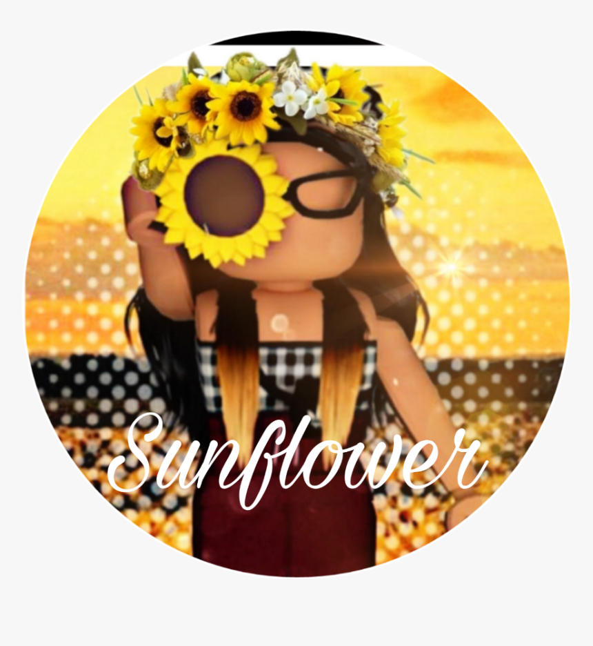 860x940 Random Gfx Roblox Girl Sunflower Roblox Girl Gfx, HD Png, Phone