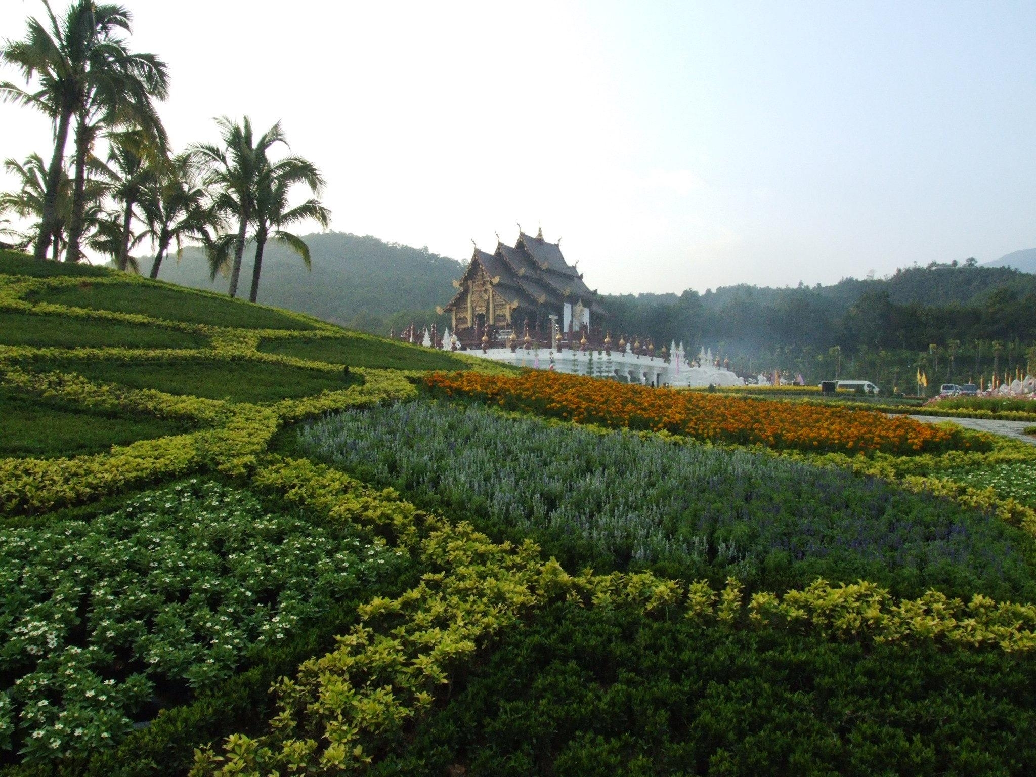 2050x1540 Garden in the resort of Chiang Mai, Thailand wallpaper and image, Desktop