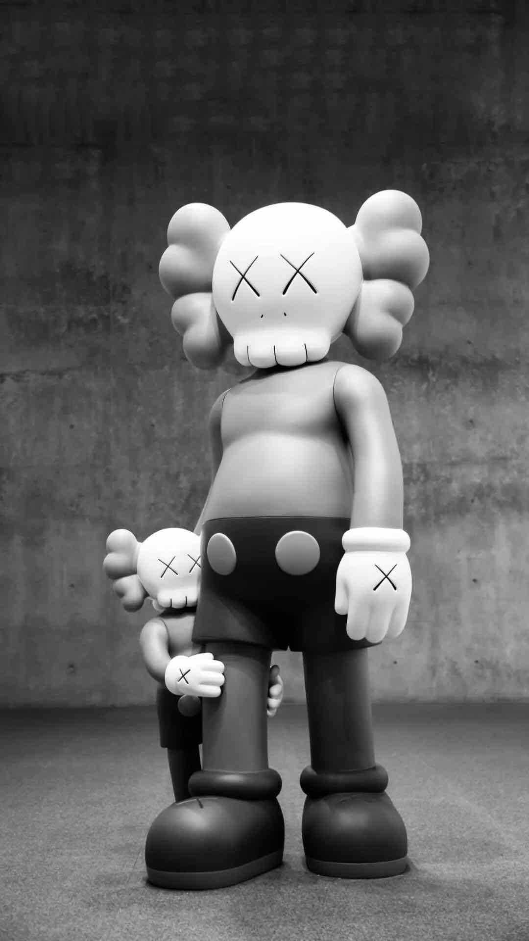 1080x1920 4K Kaws Wallpaper, Phone