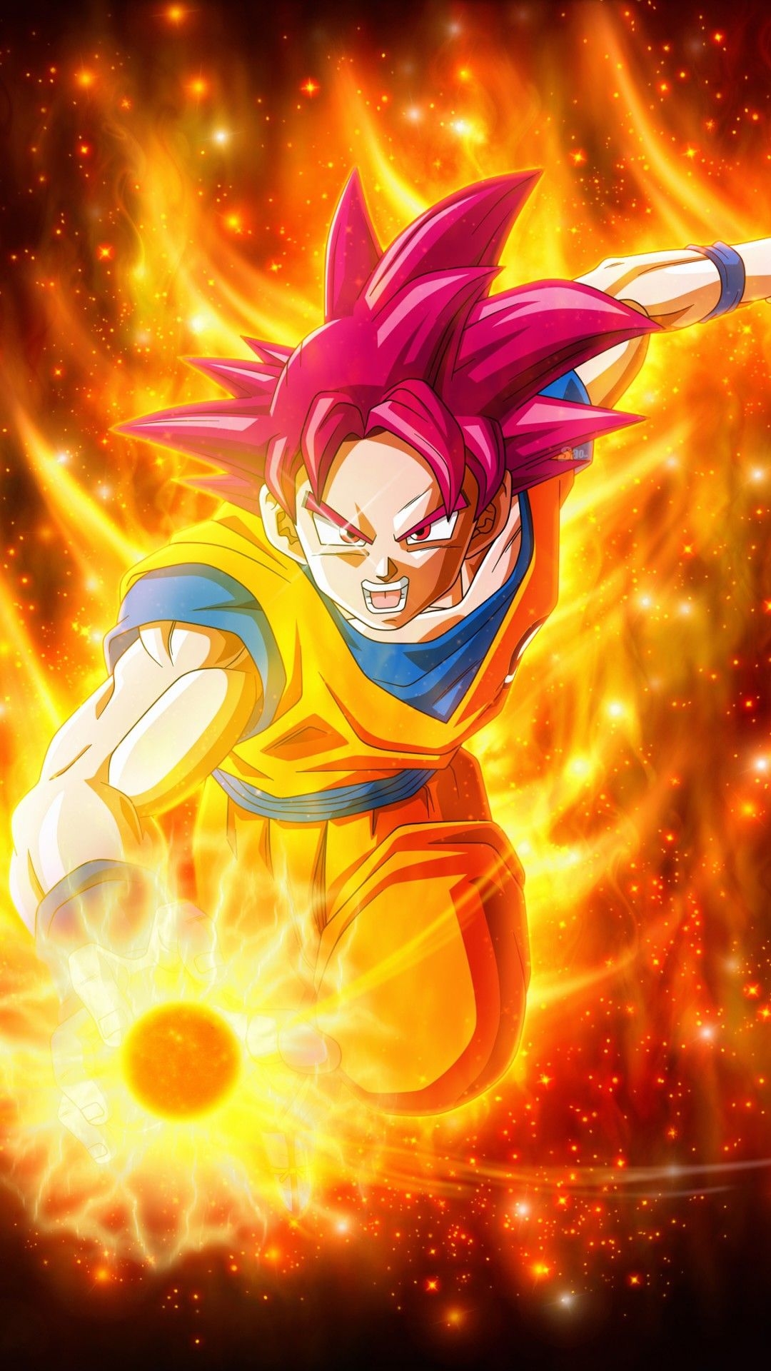 1080x1920 Super Saiyan Goku Dragon Ball Super Super 4k iPhone Dragon Ball Wallpaper 4k Wallpaper & Background Download, Phone