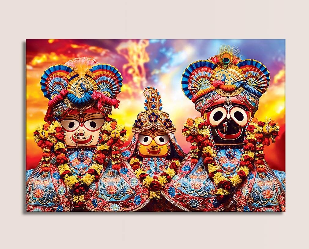 1020x820 MPRO TECH Eco Canvas Puri Lord Jagannath Religious HD Wallpaper, Desktop