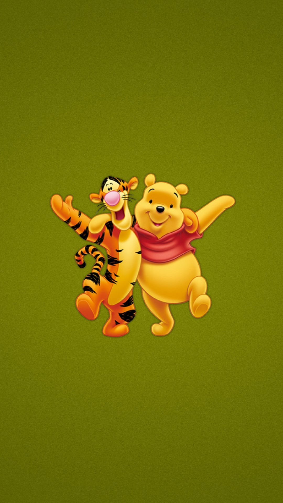 1080x1920 Winnie the Pooh Background, Phone