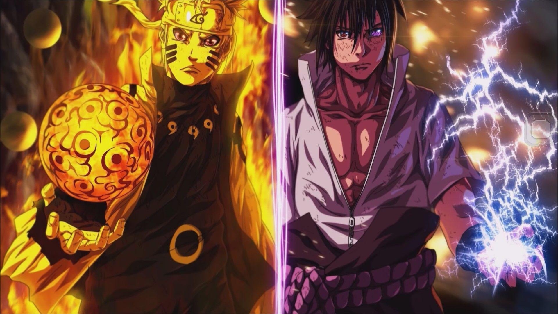 1920x1080 Naruto and Sasuke wallpaper ♥. Naruto and sasuke wallpaper, Naruto dan sasuke, Wallpaper naruto shippuden, Desktop