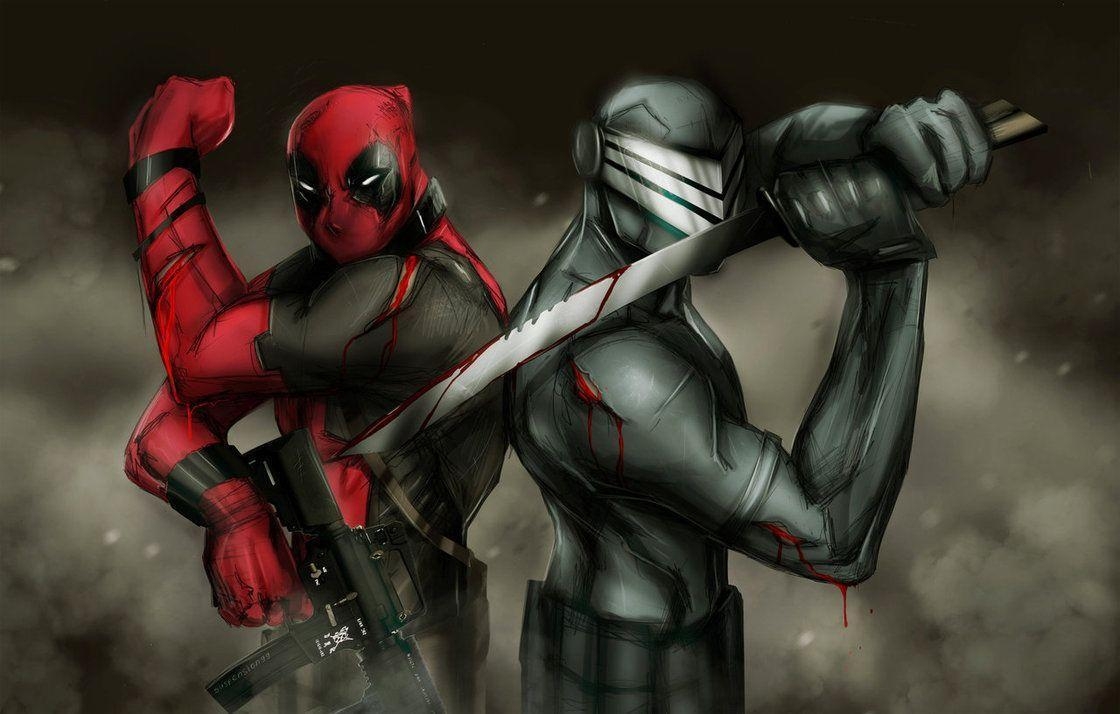 1120x720 DEADPOOL SNAKE EYES WALLPAPER, Desktop