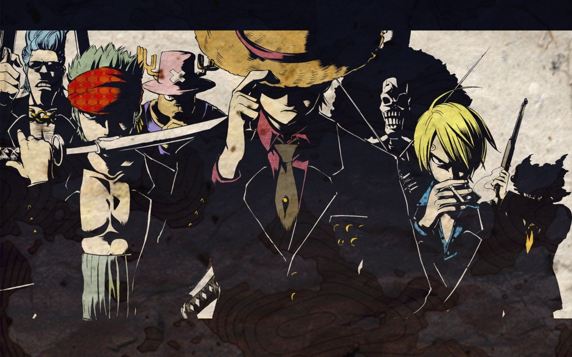 1920x1200 One Piece, Strawhat pirates, Monkey D. Luffy, Roronoa Zoro, Tony Tony Chopper, Sanji, Brook HD Wallpaper / Desktop and Mobile Image & Photo, Desktop