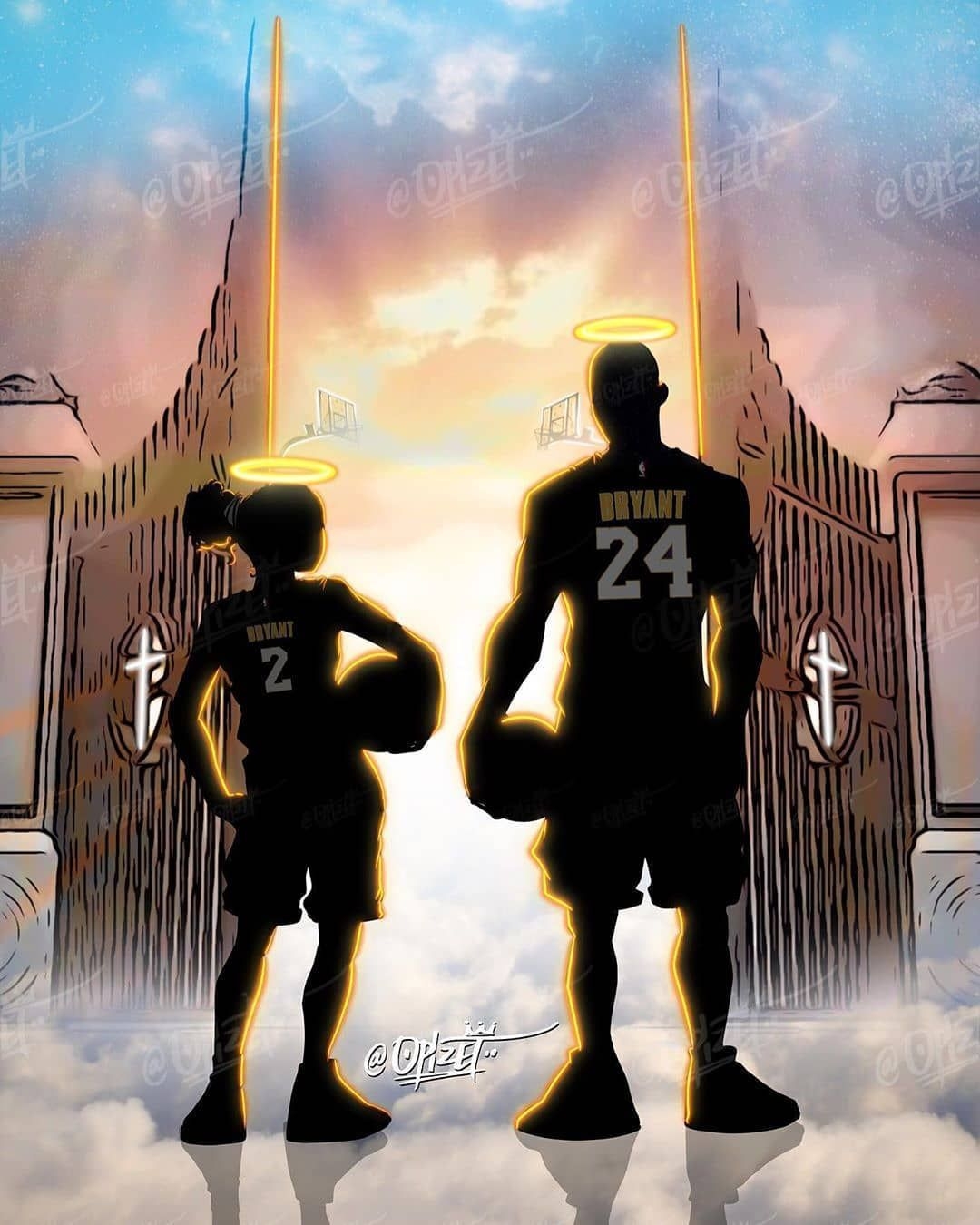 1080x1350 Best Rip Kobe Bryant and Gigi wallpaper ideas. kobe bryant, kobe, bryant, Phone