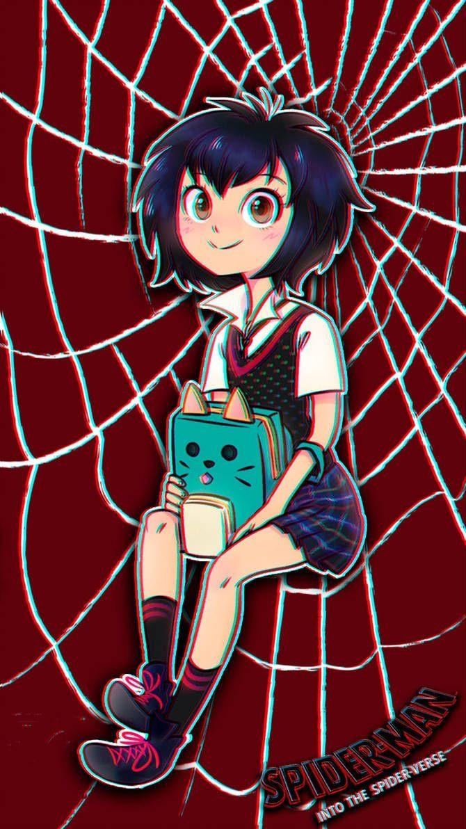 670x1200 Peni Parker Phone Wallpaper by erick1214. Random Characters, Phone