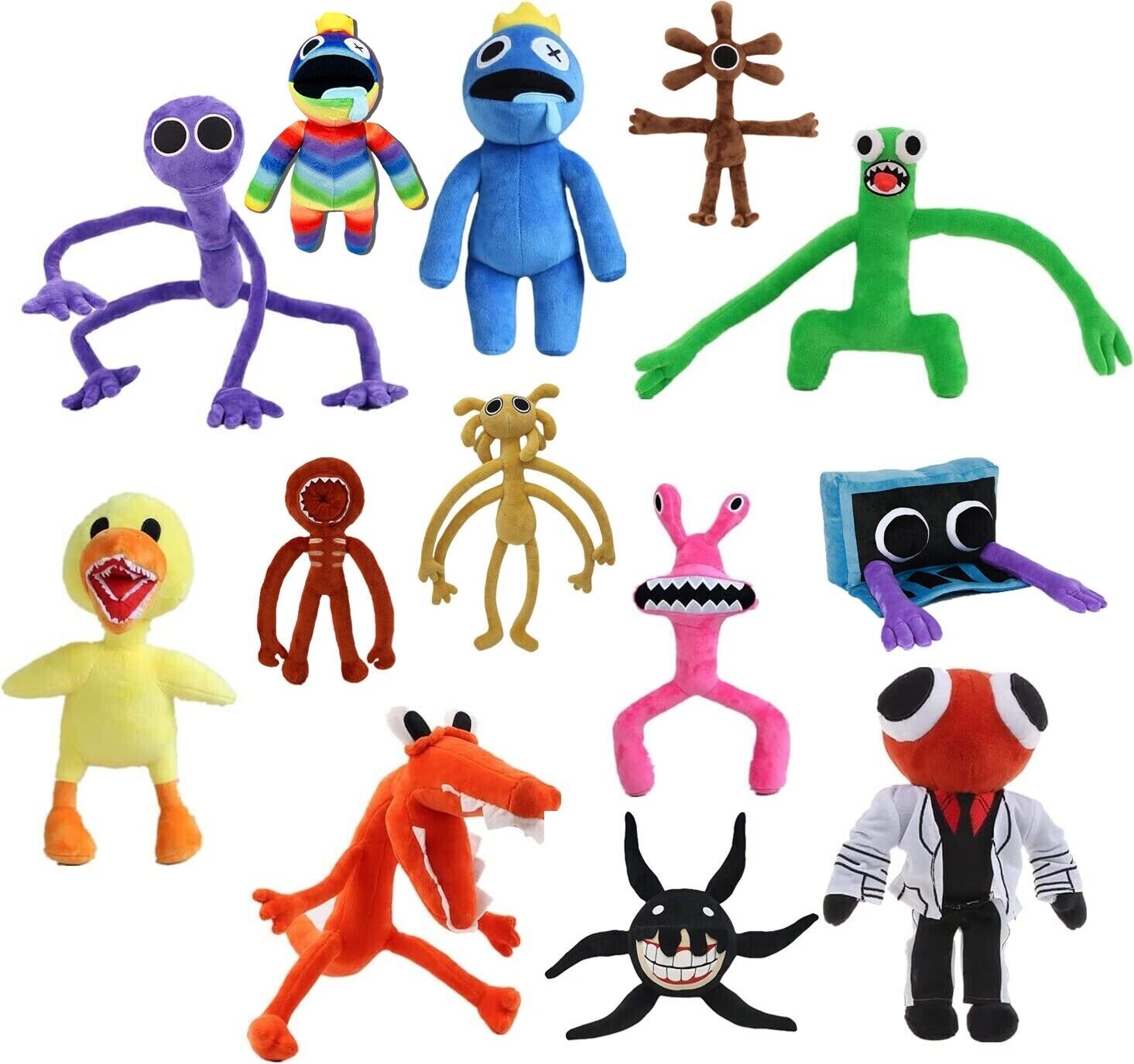 1470x1380 Rainbow Friends game Chapter 2 Plush figures stuffed doll gift for fans kids, Desktop