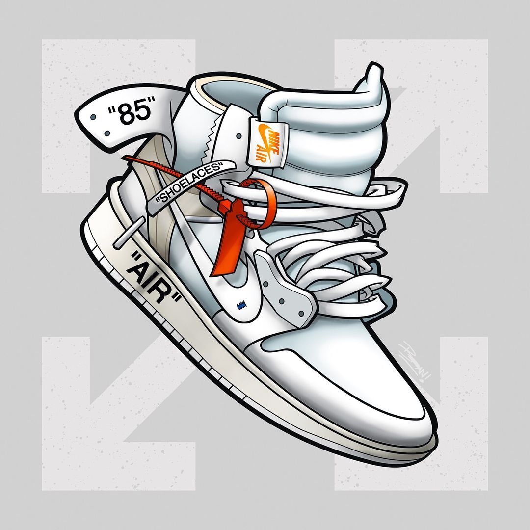 1080x1080 Off White x Air Jordan art collection Which pair would you buy UNC, Phone