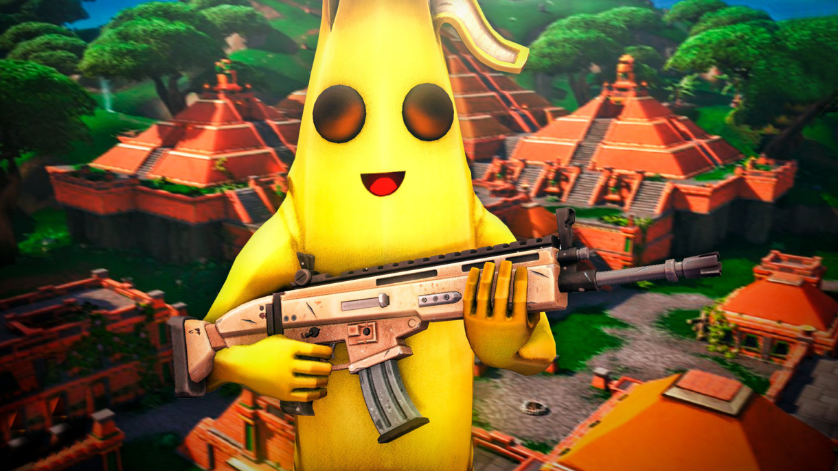 1220x690 Free download Banana Skin Fortnite Wallpaper Fortnite V Bucks 100, Desktop