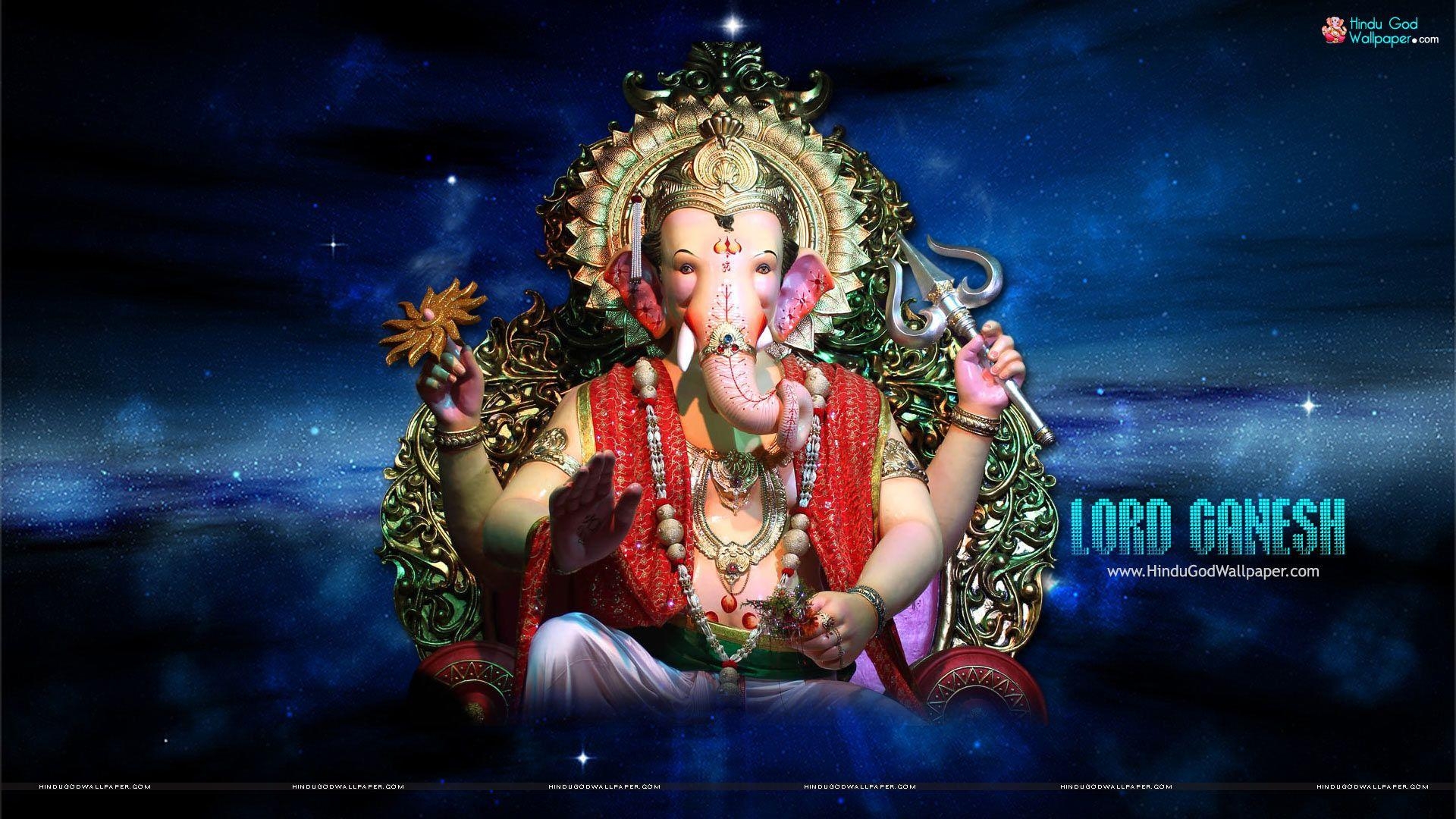 1920x1080 Lord Ganesha HD Wallpaper  Widescreen. Happy ganesh, Desktop