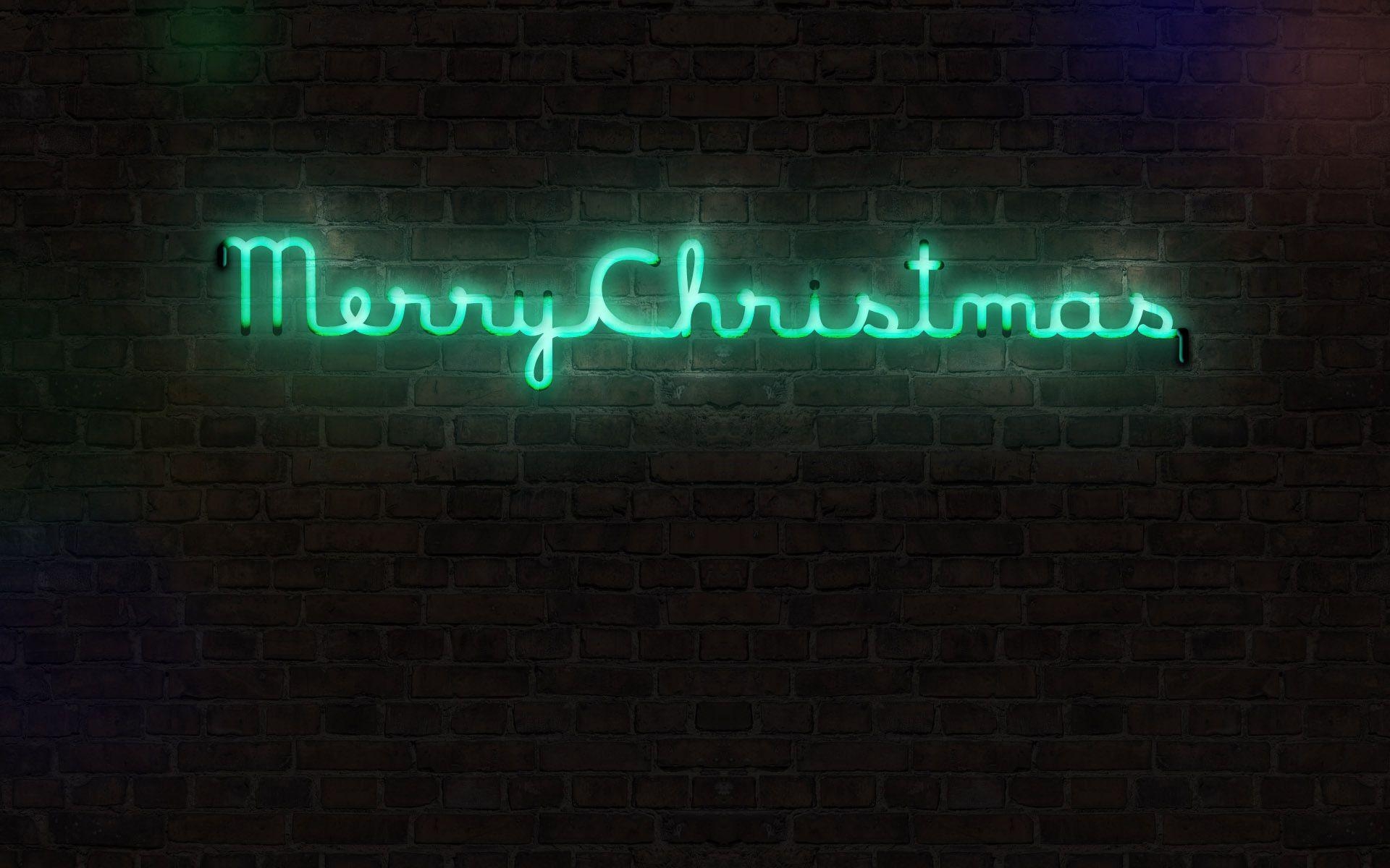 1920x1200 Merry Christmas Neon Sign. Neon signs, Neon, Christmas, Desktop