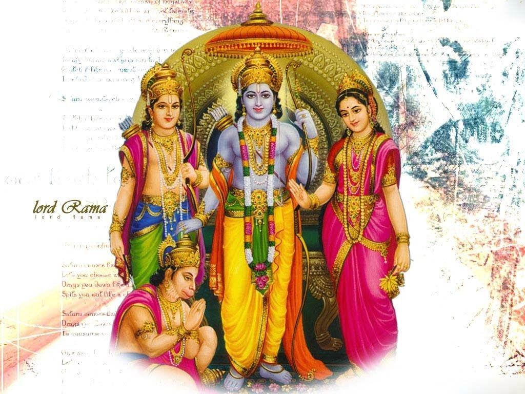 1030x770 Hanuman In Which They Are Sitting With Ram Sita Rama, HD, Desktop