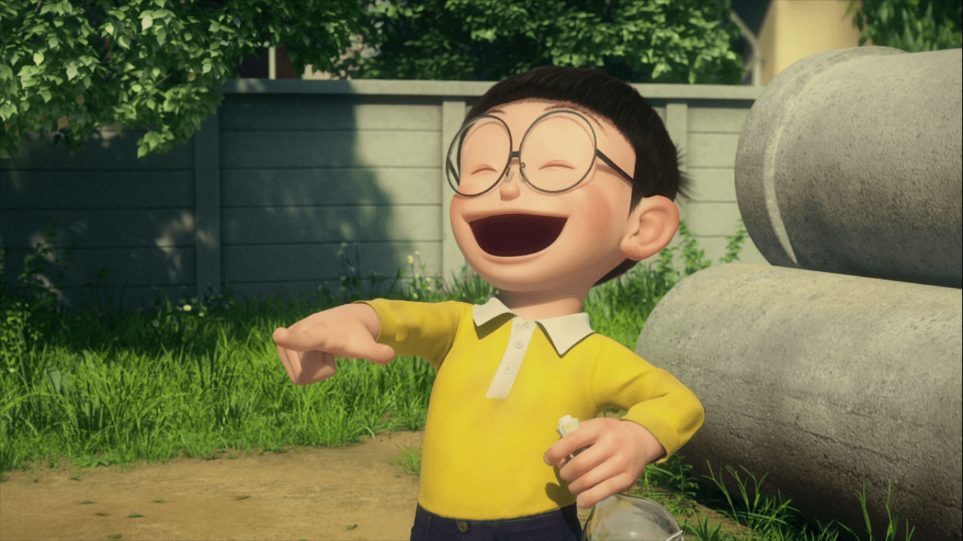 1370x770 Stand by Me Doraemon Chapter 9 Nobita laughing.png, Desktop