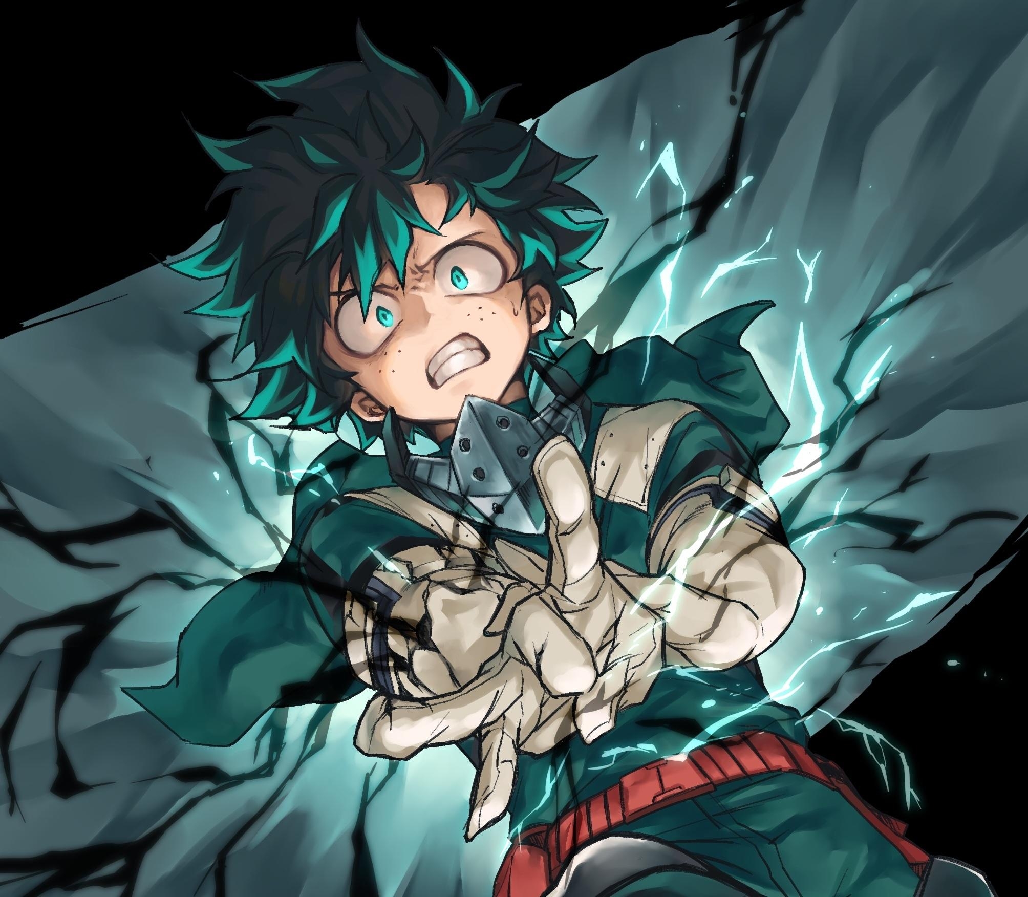 2010x1760 Wallpaper of Anime, Izuku Midoriya, My Hero Academia, Desktop