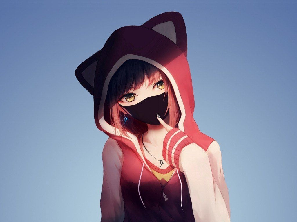 1030x770 Mask Cute Anime Boy Wallpaper, Desktop