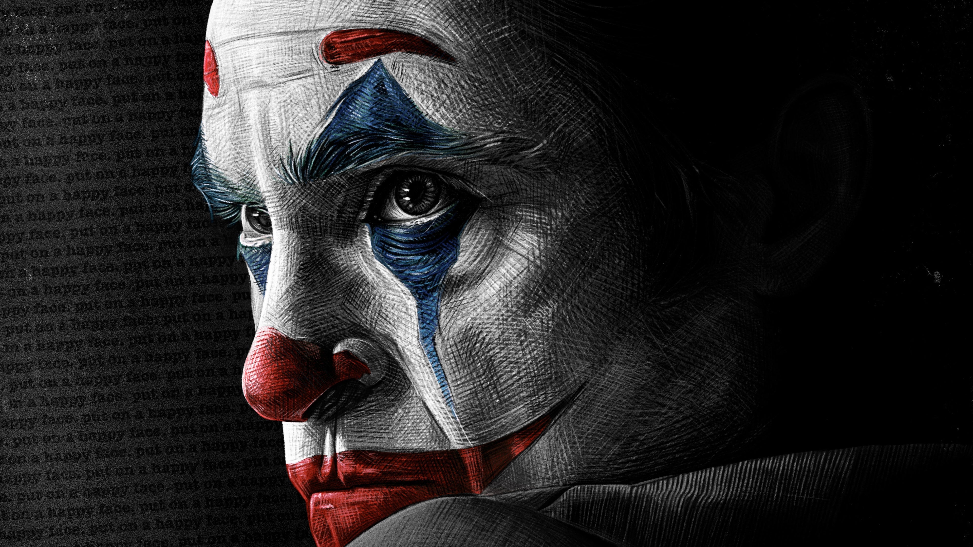 3840x2160 Joaquin Phoenix as Joker 4K wallpaper, Desktop