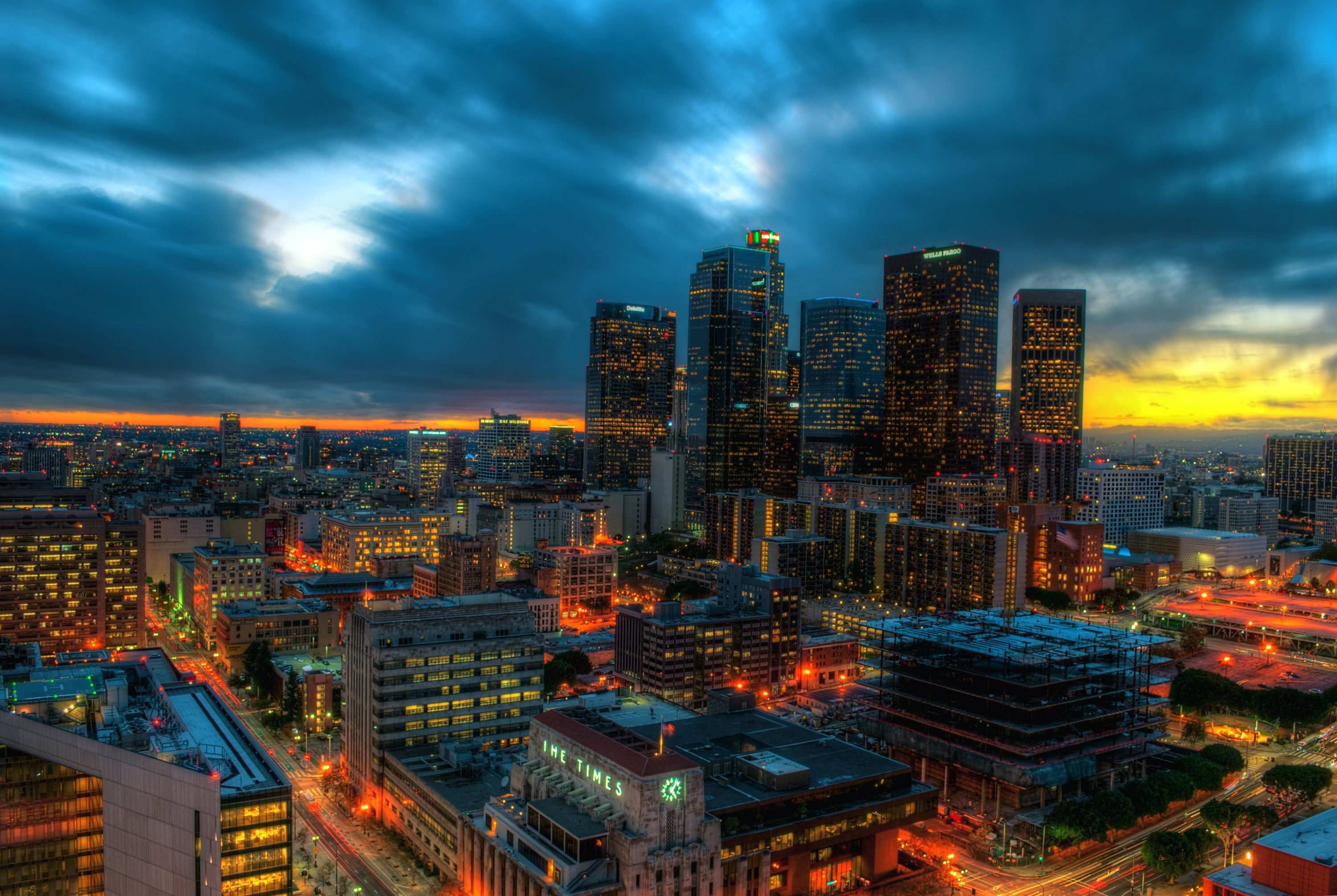 3000x2010 Los Angeles Sunset HD Wallpaper. Background Imagex2010, Desktop