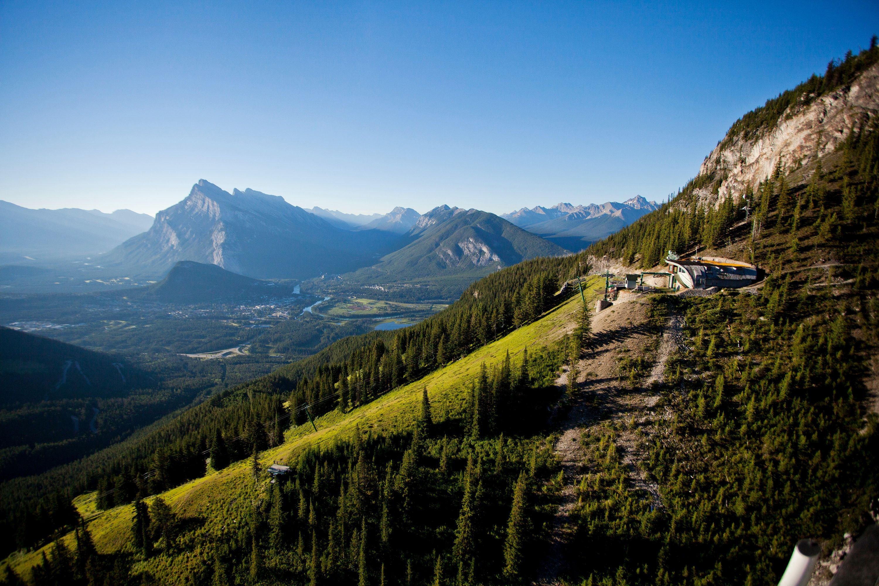 3000x2000 Wallpaper Banff National Park, Mount Norquay, Mountains, Canada, Desktop