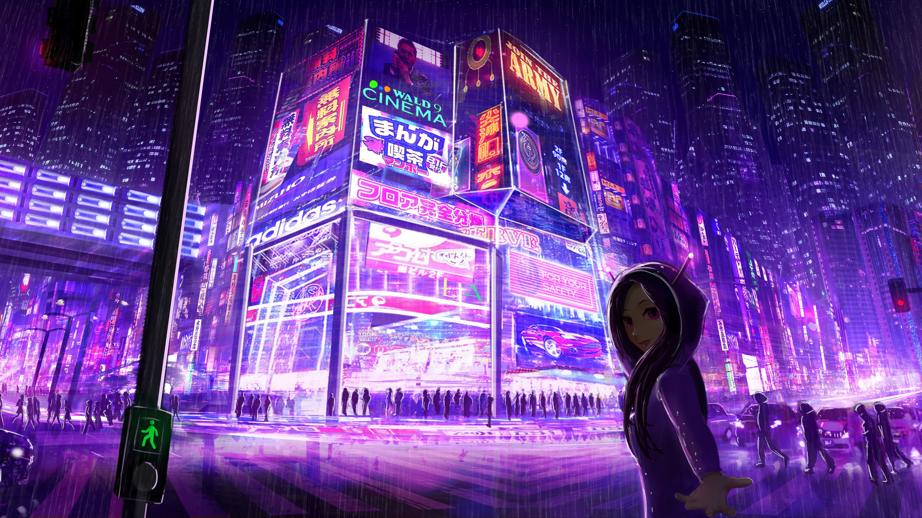 3840x2160 4k Cyberpunk Desktop Wallpaper, Desktop