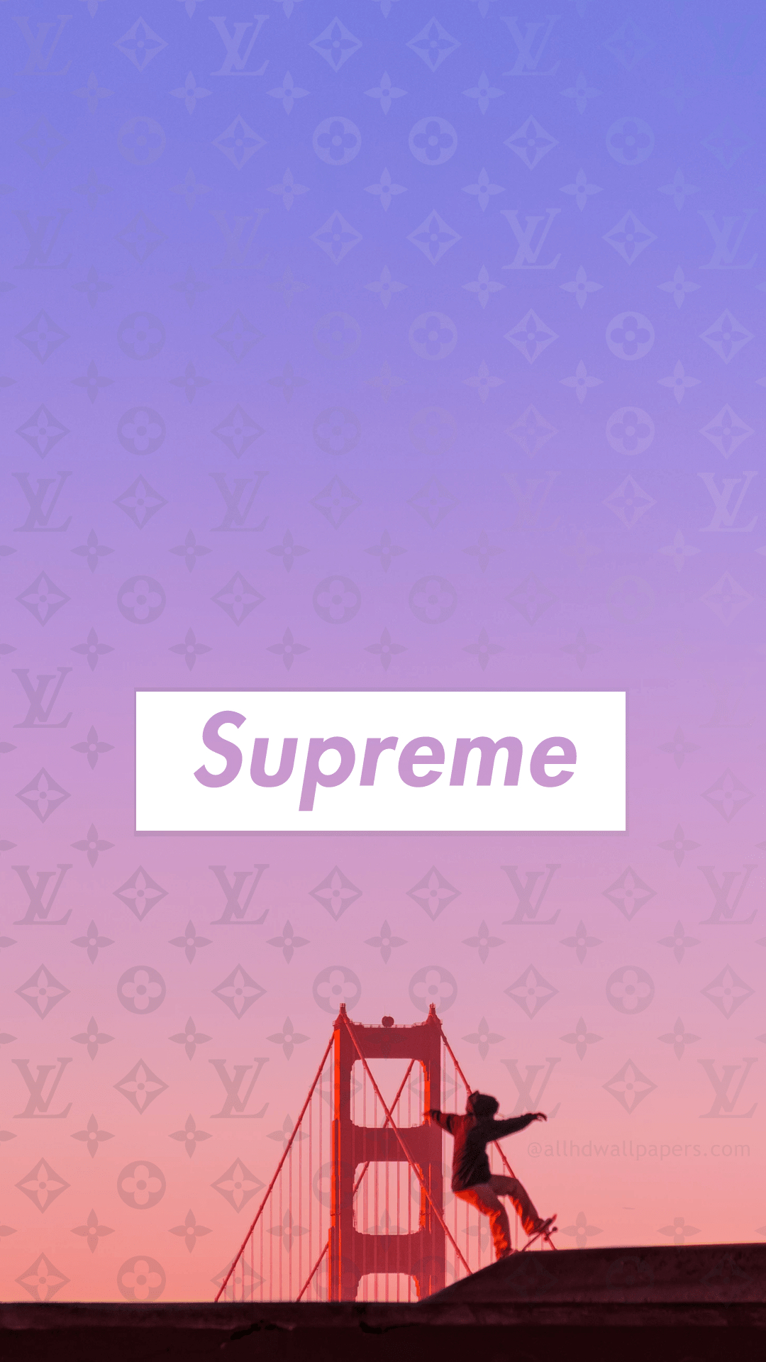 1080x1920 Supreme Wallpaper in 4K, Phone