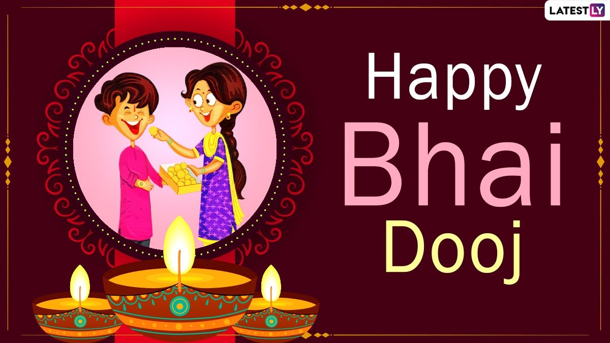 1200x680 Bhai Dooj 2020 Wishes And HD Image: WhatsApp Stickers, Facebook Greetings, Instagram Stories, Wallpaper, Messages And SMS to Send on the Occasion That Celebrates the Relationship Between Brothers And Sisters, Desktop