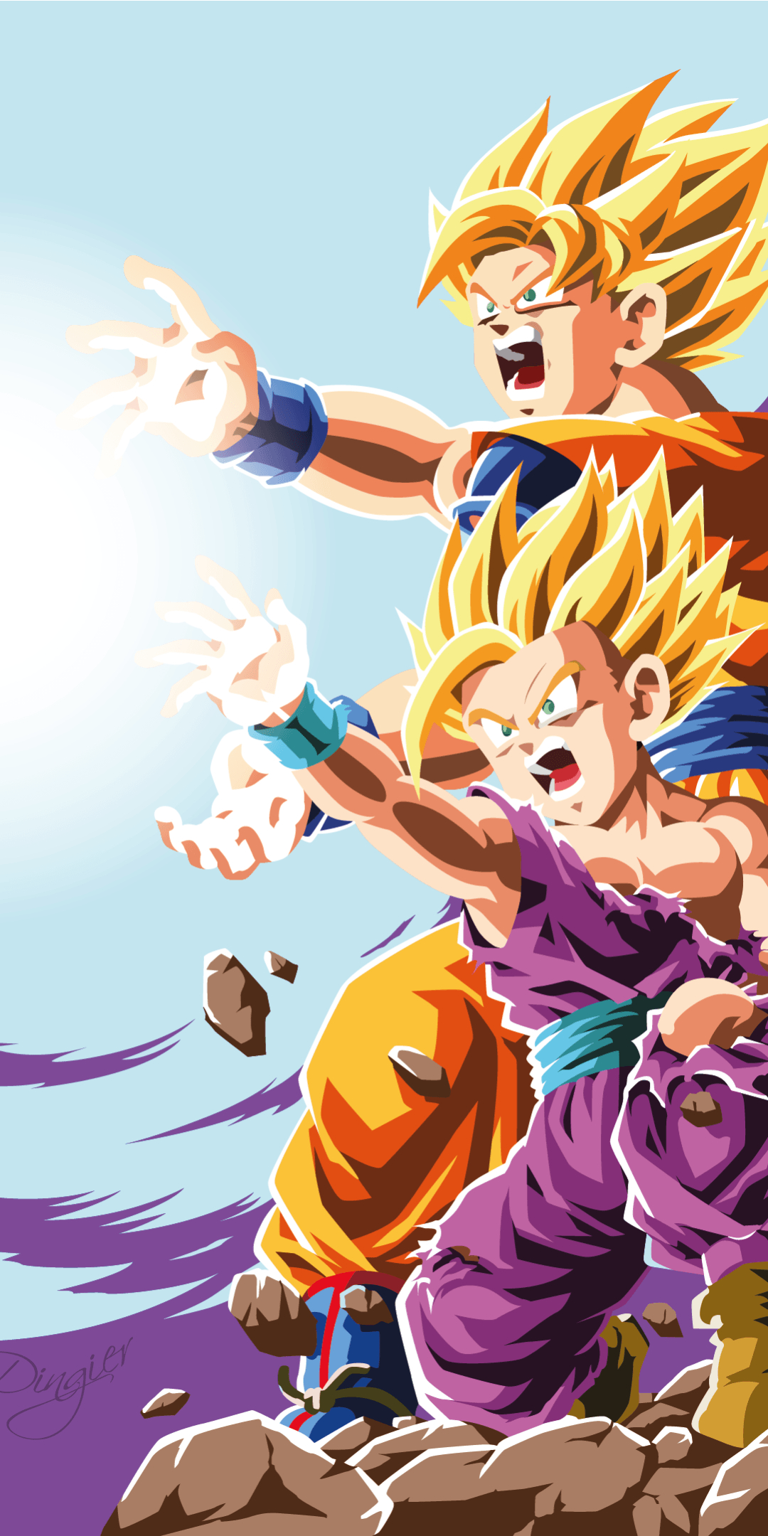 1080x2160 Anime Dragon Ball Z () Wallpaper, Phone