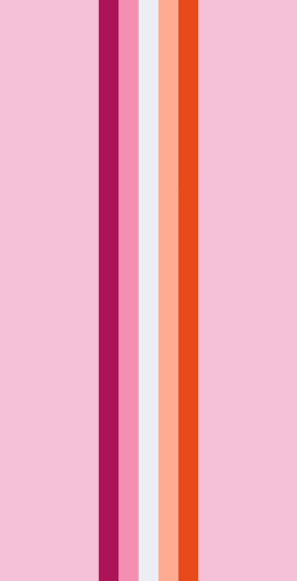 990x1920 Download Lesbian Pride Flag with Shades of Pink Wallpaper, Phone