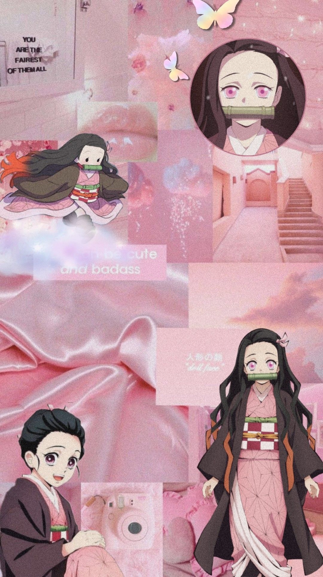 1080x1930 Nezuko Aesthetic Wallpaper Free Nezuko Aesthetic Background, Phone