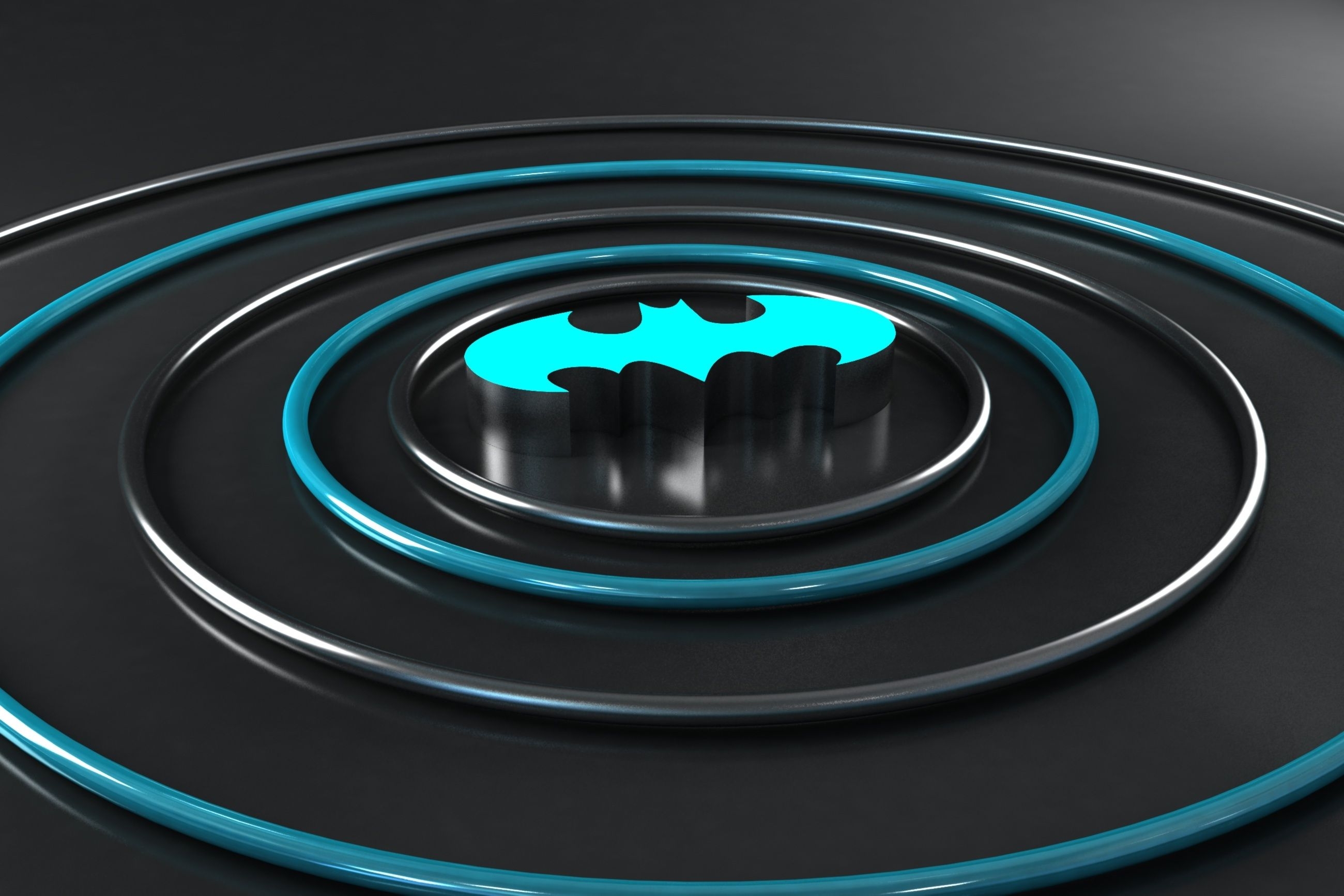 2600x1740 Batman Logo 3D, HD Superheroes, 4k Wallpaper, Image, Background, Desktop